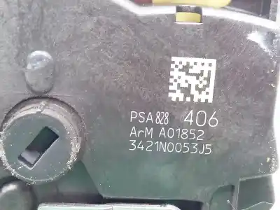 Second-hand car spare part left front door lock for citroen berlingo multispace (b9) 1.6 hdi 110 oem iam references   3421n0053j5