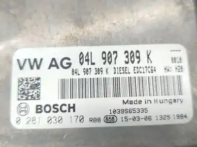 Автозапчасти б/у блок управления двигателем за audi q3 (8ub, 8ug) 2.0 tdi ссылки oem iam  0281030170 04l907309k