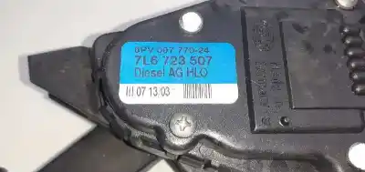 Second-hand car spare part accelerator pedal for volkswagen touareg (7la, 7l6, 7l7) 5.0 v10 tdi oem iam references 7l6723507  6pv00777024