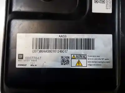 Автозапчасти б/у блок управления двигателем за opel astra j lim. cosmo ссылки oem iam 55575082  55577647