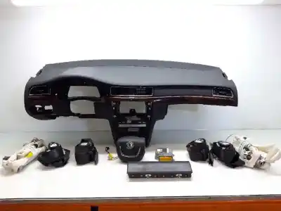 Second-hand car spare part airbag kit for skoda superb combi (3t5) elegance oem iam references 