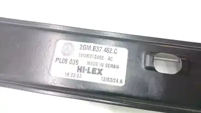 Автозапчасти б/у регулятор стекла переднего правого за volkswagen t-cross (c11) 1.0 tsi ссылки oem iam  1vw0002452ac 2gm837462c