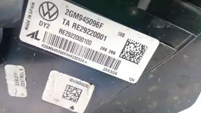 Pezzo di ricambio per auto di seconda mano luci posteriori destra per volkswagen t-cross (c11) 1.0 tsi riferimenti oem iam  re29220001 2gm945096f