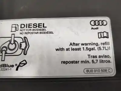 Автозапчастина б/у зовнішній пливний колпак для audi q3 (8ub, 8ug) 2.0 tdi посилання на oem iam   8u0010508c