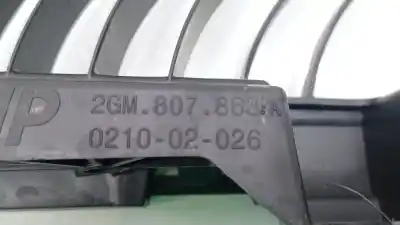 Second-hand car spare part rear bumper reinforcement for volkswagen t-cross (c11) 1.0 tsi oem iam references   2gm807863a