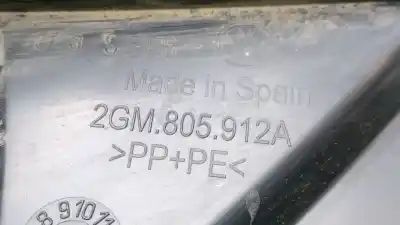 Second-hand car spare part front right wheel arch for volkswagen t-cross (c11) 1.0 tsi oem iam references   2gm805912a