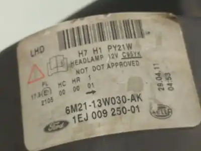 Автозапчасти б/у левая фара за ford s-max (wa6) 2.0 tdci ссылки oem iam 1791506 1ej00925001 6m2113w030ak
