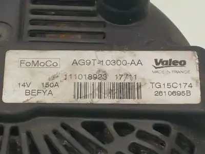 Автозапчастина б/у генератор для ford s-max (wa6) 2.0 tdci посилання на oem iam ag9t10300aa 1678608 2610695b tg15c174