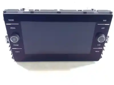 Peça sobressalente para automóvel em segunda mão display gps / multimídia por volkswagen t-cross (c11) 1.0 tsi referências oem iam  a3c1205400000 5nn919605b