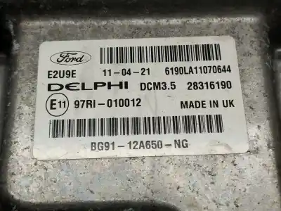 Second-hand car spare part ecu engine control for ford s-max (wa6) 2.0 tdci oem iam references 1802711 28316190 6190la11070644 bg9112a650ng