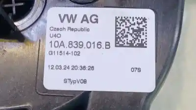 Автозапчасти б/у замок задней правой двери за volkswagen t-cross (c11) 1.0 tsi ссылки oem iam  g11514102 10a839016b