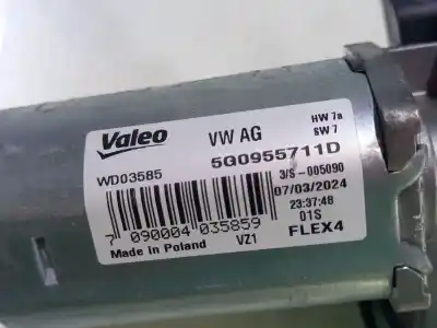 Tweedehands auto-onderdeel achterwissermotor voor volkswagen t-cross (c11) 1.0 tsi oem iam-referenties  wd03585 5q0955711d