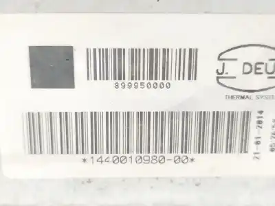 Автозапчасти б/у интеркулер за peugeot expert furgón (vf3a_, vf3u_, vf3x_) 2.0 hdi 130 ссылки oem iam  899950000 1440010980