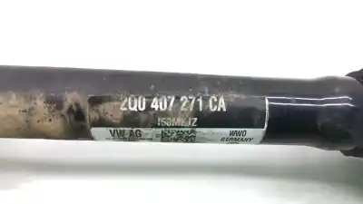 Автозапчасти б/у передняя левая трансмиссия за volkswagen t-cross (c11) 1.0 tsi ссылки oem iam   2q0407271ca