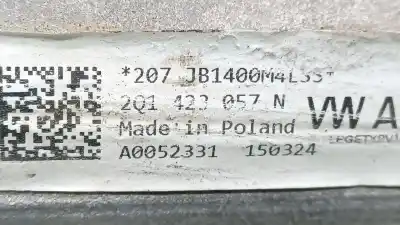 Автозапчастина б/у рульмова рейка для volkswagen t-cross (c11) 1.0 tsi посилання на oem iam  a0052331 2q1423057n