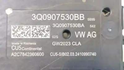 Second-hand car spare part electronic module for volkswagen t-cross (c11) 1.0 tsi oem iam references 3q0907530bb