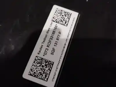 Автозапчасти б/у fap adblue дополнительный депозит за audi q3 (f3b) 35 tdi ссылки oem iam 5qf131877p 5qf131969g 0444040074