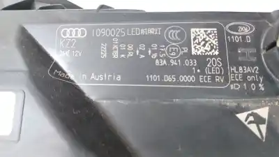 Автозапчасти б/у левая фара за audi q3 (f3b) 35 tdi ссылки oem iam 83a941773  83a941033