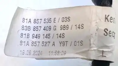 Автозапчастина б/у ліве дзеркало для audi q3 (f3b) 35 tdi посилання на oem iam 83b857409g9b9  