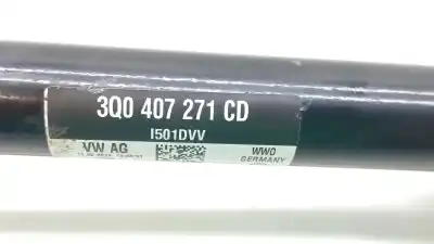 Автозапчасти б/у передняя левая трансмиссия за audi q3 (f3b) 35 tdi ссылки oem iam 3q0407271cd  