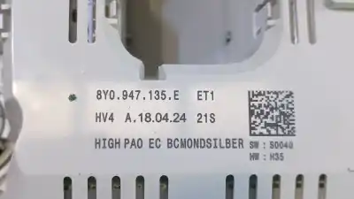 Автозапчасти б/у внутренний свет за audi q3 (f3b) 35 tdi ссылки oem iam 8y0947135eet1  