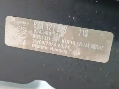 Автозапчасти б/у воздушный канал за audi q3 (f3b) 35 tdi ссылки oem iam 83a121223  