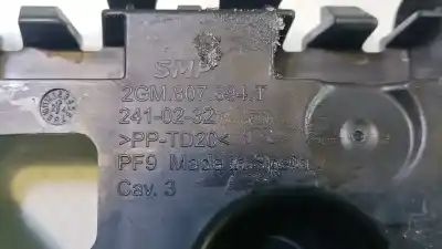 Автозапчасти б/у усиление заднего бампера за volkswagen t-cross (c11) 1.0 tsi ссылки oem iam   2gm807394t