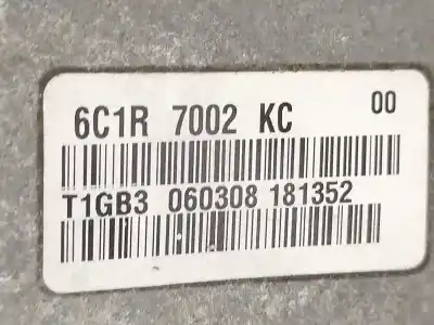 Second-hand car spare part gearbox for ford transit autobús (fd_ _, fb_ _, fs_ _, fz_ _, fc_ _) 2.2 tdci oem iam references 6c1r7002kc t1gb3. 060308. 181352 