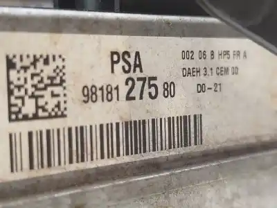 Автозапчасти б/у насос гидроусилителя за opel vivaro c furgón (k0) 1.5 ссылки oem iam 9818127580  185224j9