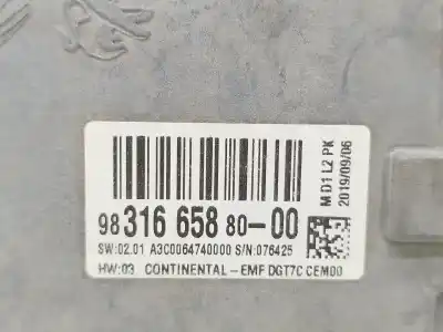Second-hand car spare part multifunction display for opel vivaro c furgón (k0) 1.5 oem iam references 9831665880  a3c0064740000