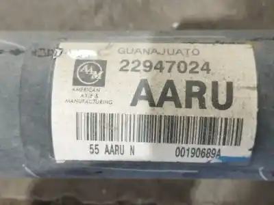 Peça sobressalente para automóvel em segunda mão transmissão central traseira por opel mokka / mokka x (j13) 1.7 cdti 4x4 (_76) referências oem iam  00190689a 22947024