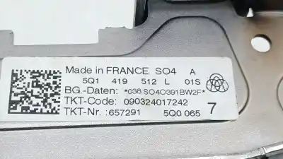 Second-hand car spare part steering column for volkswagen t-roc (a11, d11) 1.5 tsi oem iam references 5q1419512l 090324017242  Second-hand car spare part steering column for volkswagen t-roc (a11, d11) 1.5 tsi oem iam references 5q1419512l 090324017242