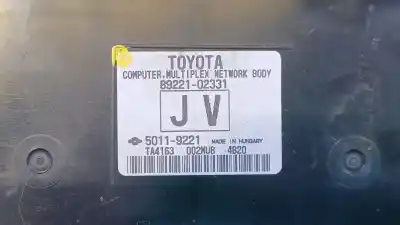 Second-hand car spare part electronic module for toyota auris (_e18_) 2.0 d-4d (ade186_) oem iam references  50119221 8922102331