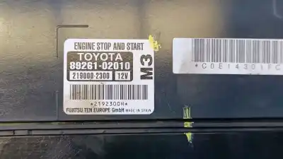 Second-hand car spare part electronic module for toyota auris (_e18_) 2.0 d-4d (ade186_) oem iam references  2190002300 8926102010