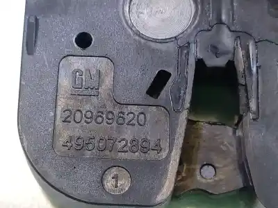 Peça sobressalente para automóvel em segunda mão fechadura do mala por opel insignia a (g09) 2.0 cdti (68) referências oem iam  495072894 20969020