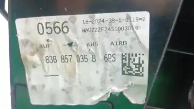 Автозапчасти б/у бардачок за audi q3 (f3b) 35 tdi ссылки oem iam 83b857035b6ps  