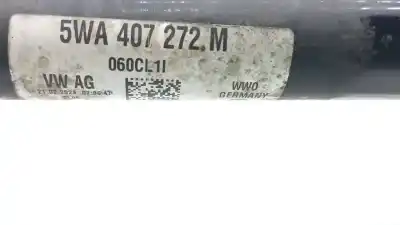 Автозапчасти б/у передняя правая трансмиссия за volkswagen t-roc (a11, d11) 1.5 tsi ссылки oem iam 5wa407272m   Автозапчасти б/у передняя правая трансмиссия за volkswagen t-roc (a11, d11) 1.5 tsi ссылки oem iam 5wa407272m
