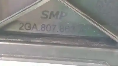Second-hand car spare part rear bumper reinforcement for volkswagen t-roc (a11, d11) 1.5 tsi oem iam references 2ga807863a   Second-hand car spare part rear bumper reinforcement for volkswagen t-roc (a11, d11) 1.5 tsi oem iam references 2ga807863a