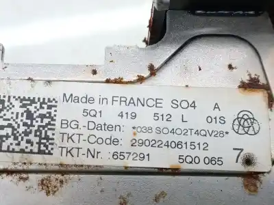 Автозапчастина б/у рульва колонка для audi q3 (f3b) 35 tfsi посилання на oem iam 5q1419512l 290224061512 5qb419506aa