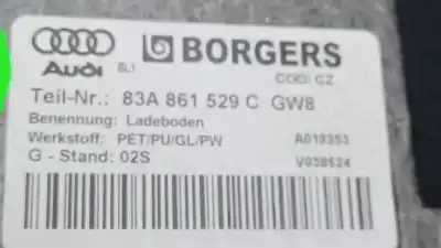 Second-hand car spare part parcel shelf for audi q3 (f3b) 35 tfsi oem iam references 83a861529cgw8 a019353 v038524 