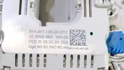 Автозапчастина б/у внутрішне світло для audi q3 (f3b) 35 tfsi посилання на oem iam 81a947135chet1 025093982 