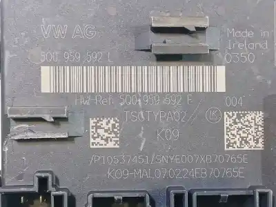 Автозапчасти б/у закрытый распределительный щит за audi q3 (f3b) 35 tfsi ссылки oem iam 5q0950592l  