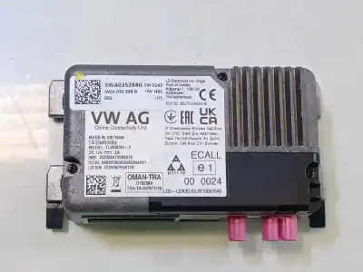 Автозапчастина б/у електронний модуль для audi q3 (f3b) 35 tfsi посилання на oem iam 5wa035284g 352098473086815 5wa035284b