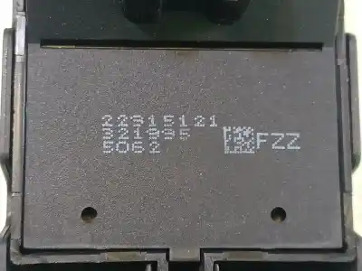 Peça sobressalente para automóvel em segunda mão botão / interruptor elevador vidro dianteiro esquerdo por opel insignia a (g09) 2.0 cdti (68) referências oem iam  321995 22915121 Peça sobressalente para automóvel em segunda mão botão / interruptor elevador vidro dianteiro esquerdo por opel insignia a (g09) 2.0 cdti (68) referências oem iam  321995 22915121