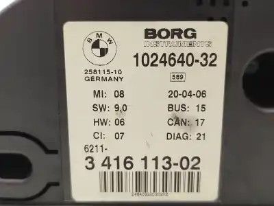 Second-hand car spare part dashboard for bmw x3 (e83) 2.0 d oem iam references 62103451581 25811510 341611302 102464032