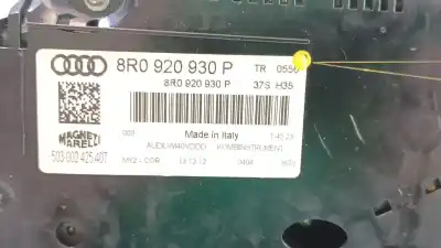 Peça sobressalente para automóvel em segunda mão quadrante por audi q5 (8rb) 2.0 tdi quattro referências oem iam  503002425407 8r0920930p