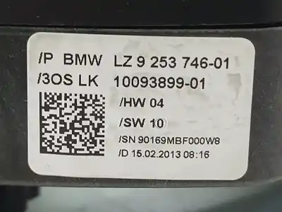Автозапчастина б/у команда чистити для bmw 3 (f30, f80) 320 d посилання на oem iam 10042771 925374601 1009389901