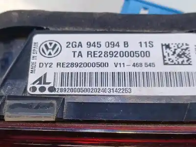 Автозапчастина б/у внутрішній правий завод для volkswagen t-roc (a11, d11) 1.5 tsi посилання на oem iam 2ga945094b re2892000500 