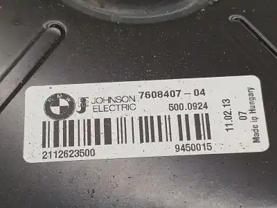 Автозапчастина б/у електро вентилятор для bmw 3 (f30, f80) 320 d посилання на oem iam 17428641963 15272311 760840704 17427640509