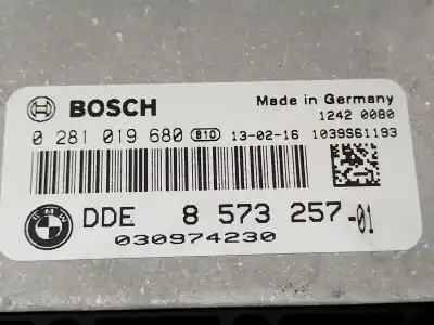 Автозапчастина б/у ебу контролер двигуна для bmw 3 (f30, f80) 320 d посилання на oem iam 857325701 030974230 12420080 0281019680